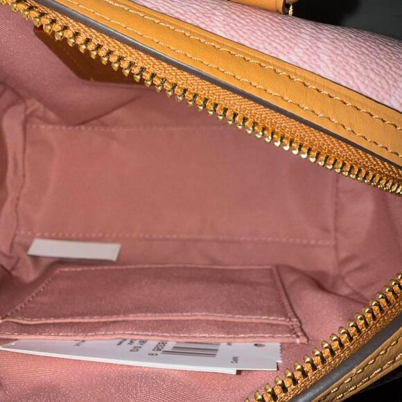 Coach powder pink mini Rowan with charms - Picture 3 of 8